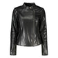 Guess Jeans Black Polyethylene Jackets & Coat