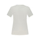 Guess Jeans White Cotton Tops & T-Shirt