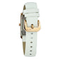 Chronotech White Leather Watch