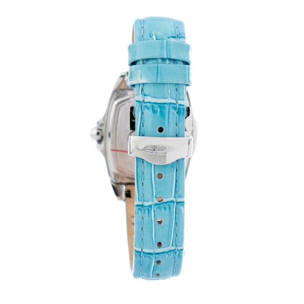 Chronotech Blue Leather Watch