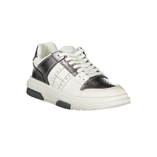 Tommy Hilfiger White Polyester Sneaker