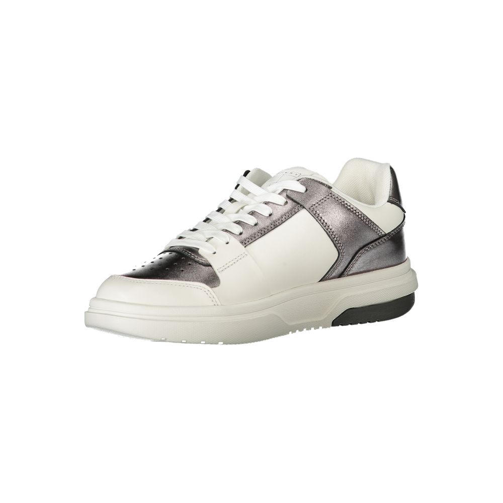 Tommy Hilfiger White Polyester Sneaker