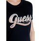 Guess Black Cotton Tops & T-Shirt