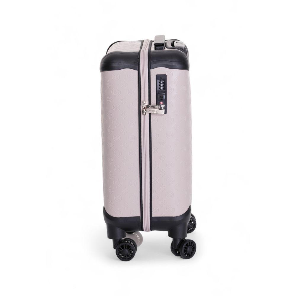 Guess Pink Polyethylene Luggage And Travel