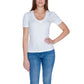 Calvin Klein Jeans White Cotton Rigenerato Tops & T-Shirt