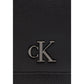 Calvin Klein Jeans Black Synthetic Leather Handbag