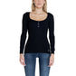 Guess Black Cotton Tops & T-Shirt