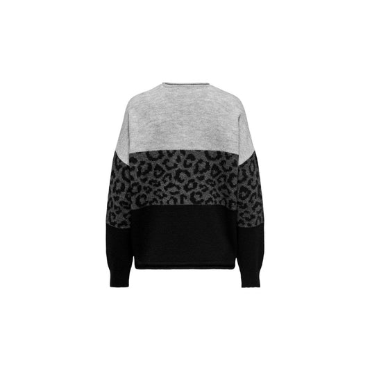 Only Gray Acrylic Sweater