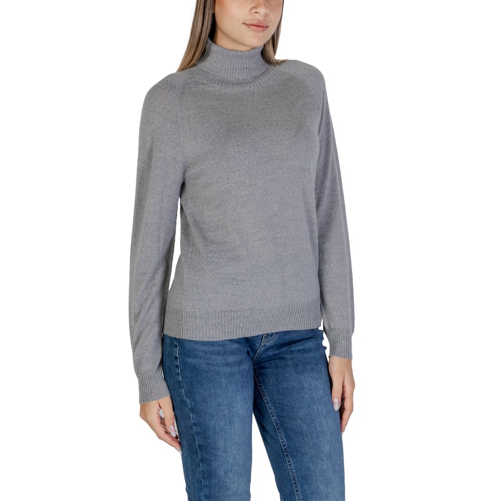 Sandro Ferrone Gray Merino Sweater