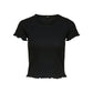 Only Black Polyester Tops & T-Shirt