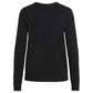 Vila Clothes Black Viscose Sweater