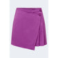 Only Purple Polyester Skirt