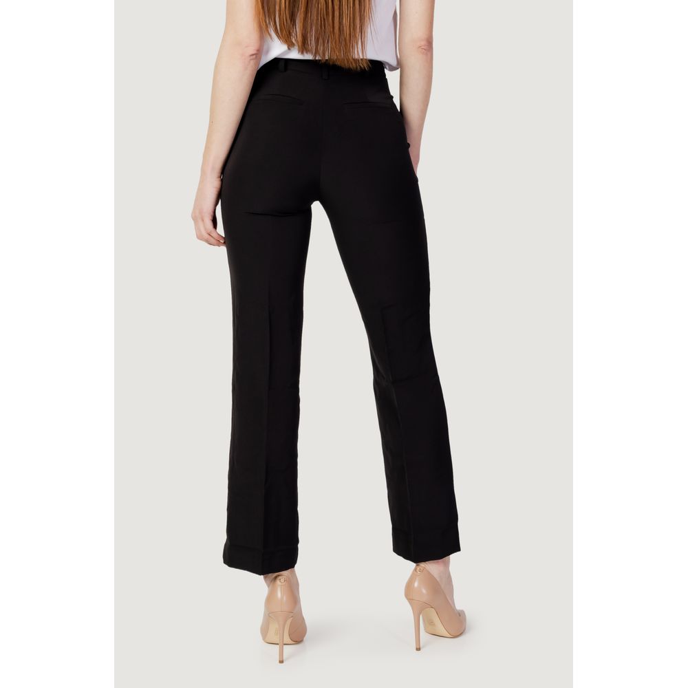 Guess Black Polyester Jeans & Pant