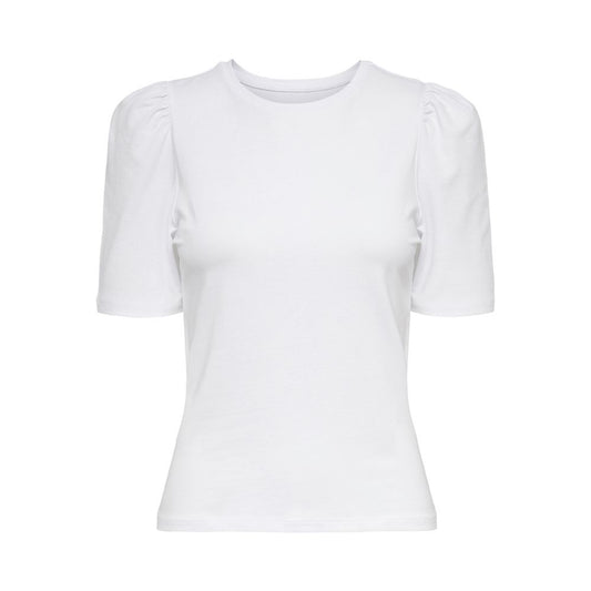 Only White Cotton Tops & T-Shirt