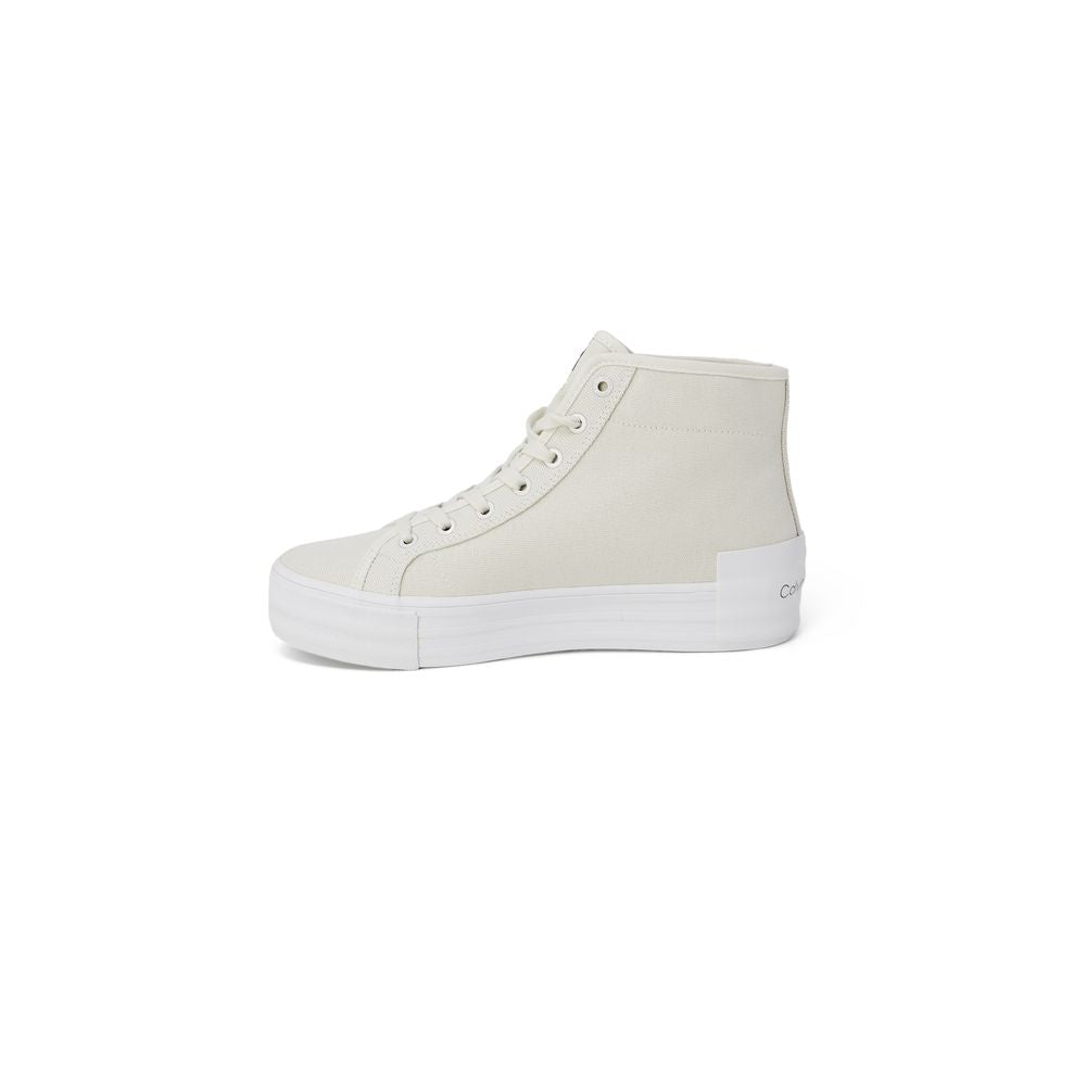 Calvin Klein Jeans Beige Recycled Cotton Sneaker