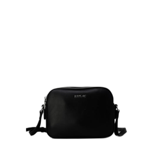 Replay Black Polyethylene Handbag