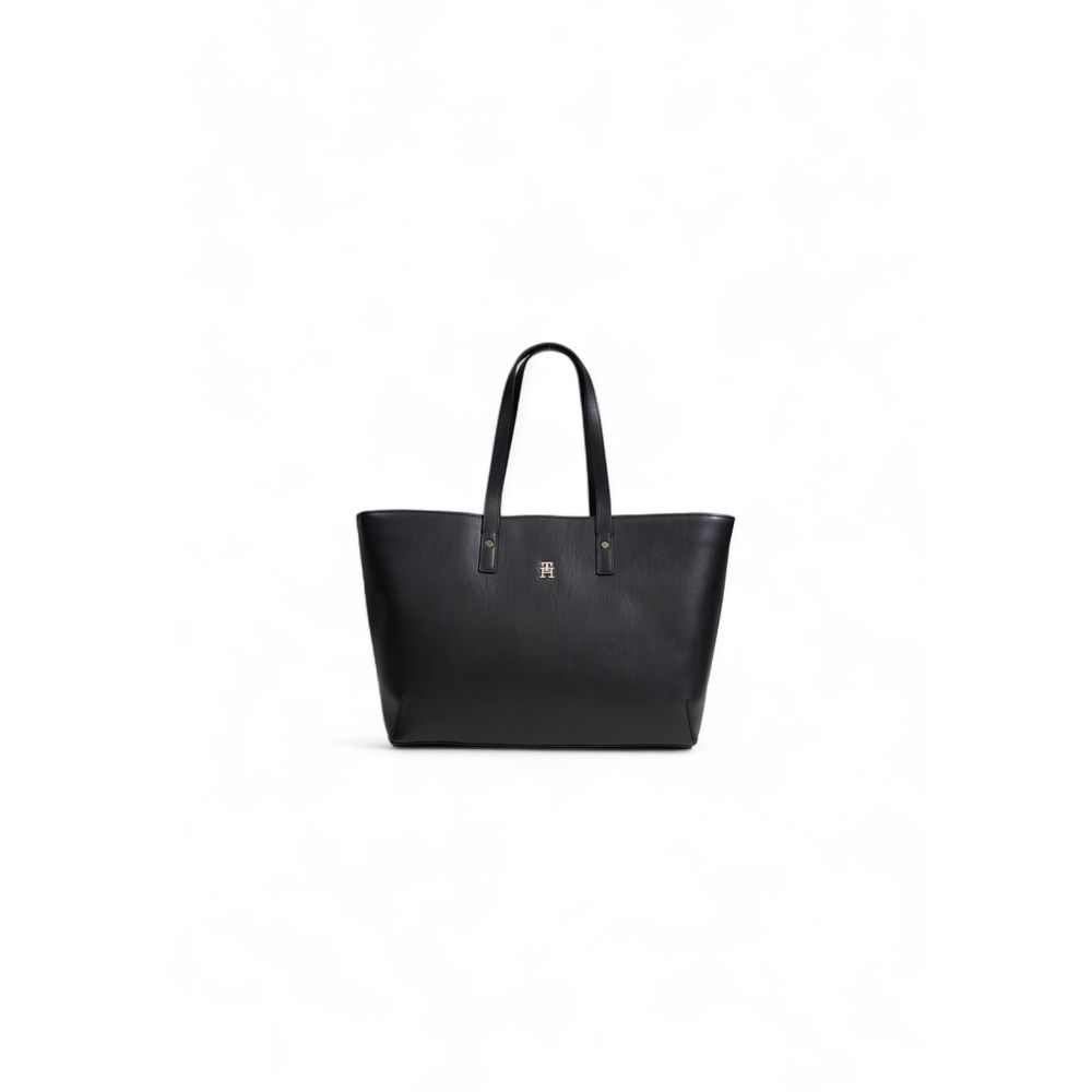 Tommy Hilfiger Black Polyethylene Handbag