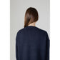 Street One Blue Cotton Cardigan