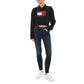 Tommy Hilfiger Jeans Black Recycled Polyester Sweater