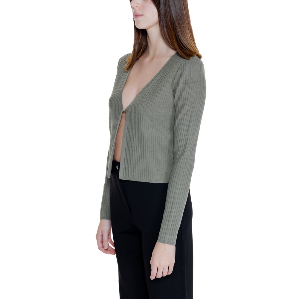 Morgan De Toi Green Viscose Cardigan