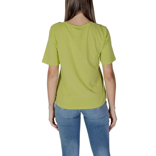 B.Young Green Cotton Tops & T-Shirt