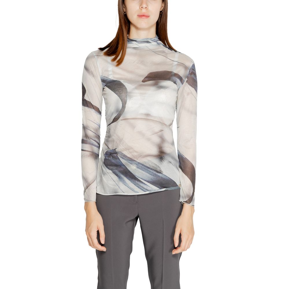 Rinascimento Gray Polyester Tops & T-Shirt