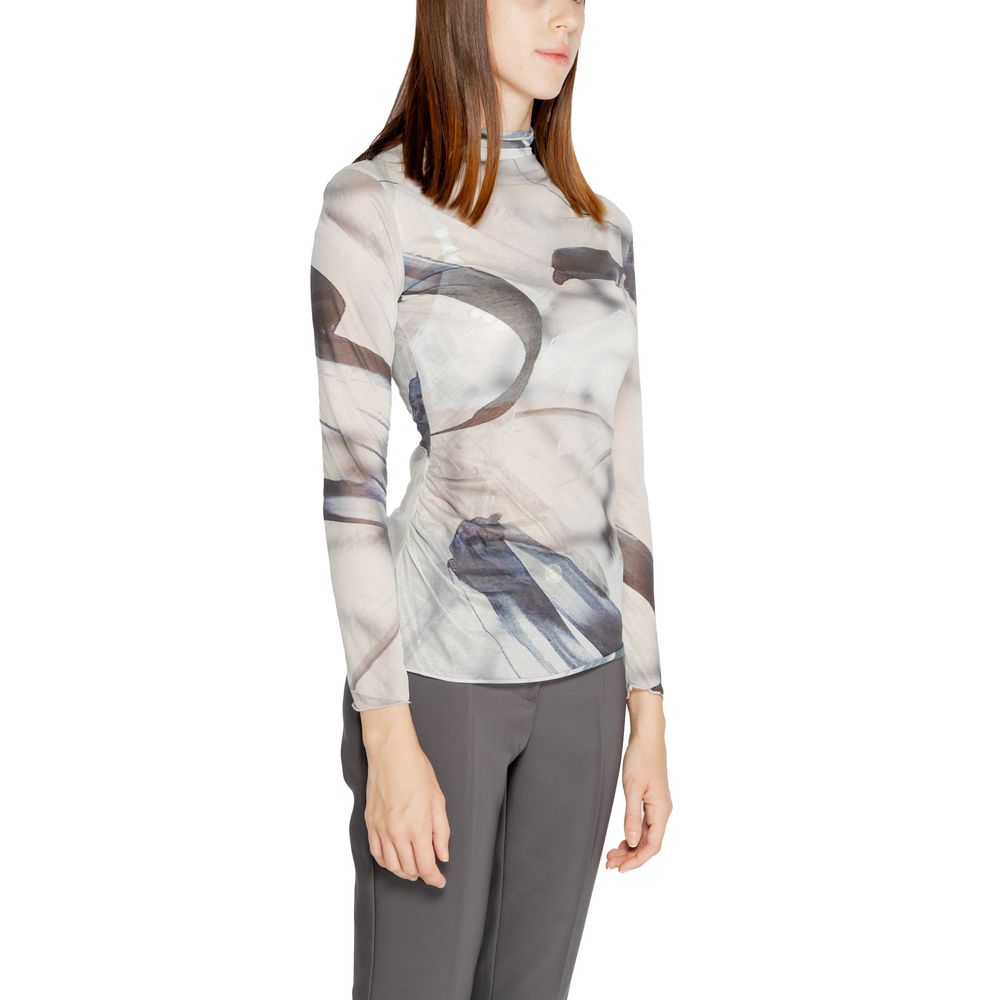 Rinascimento Gray Polyester Tops & T-Shirt