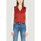 Vero Moda Red Polyester Vest