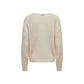 Jacqueline De Yong Cream Acrylic Sweater