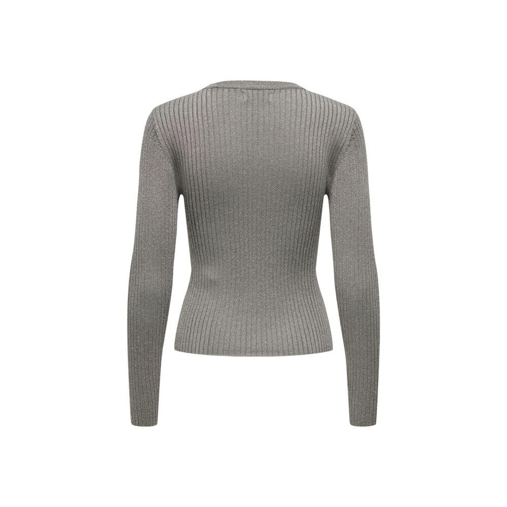 Jacqueline De Yong Gray Viscose Tops & T-Shirt