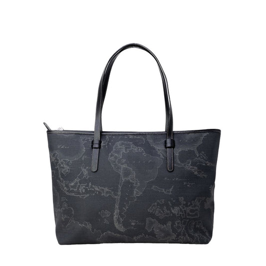 Alviero Martini Prima Classe Black Polyester Handbag