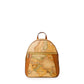 Alviero Martini Prima Classe Beige Cotton Backpack