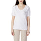 Blauer White Cotton Tops & T-Shirt