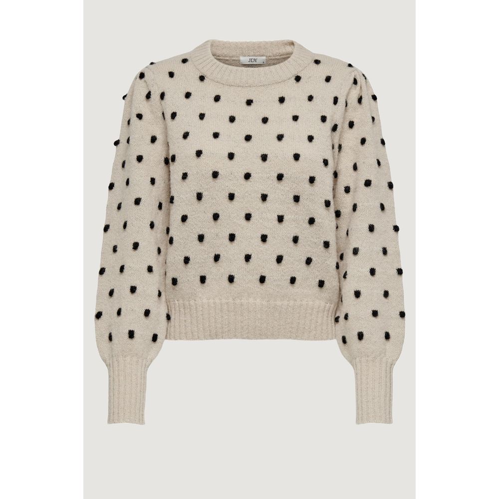 Jacqueline De Yong Beige Polyester Sweater