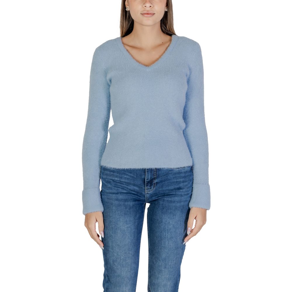 Morgan De Toi Blue Polyamide Sweater