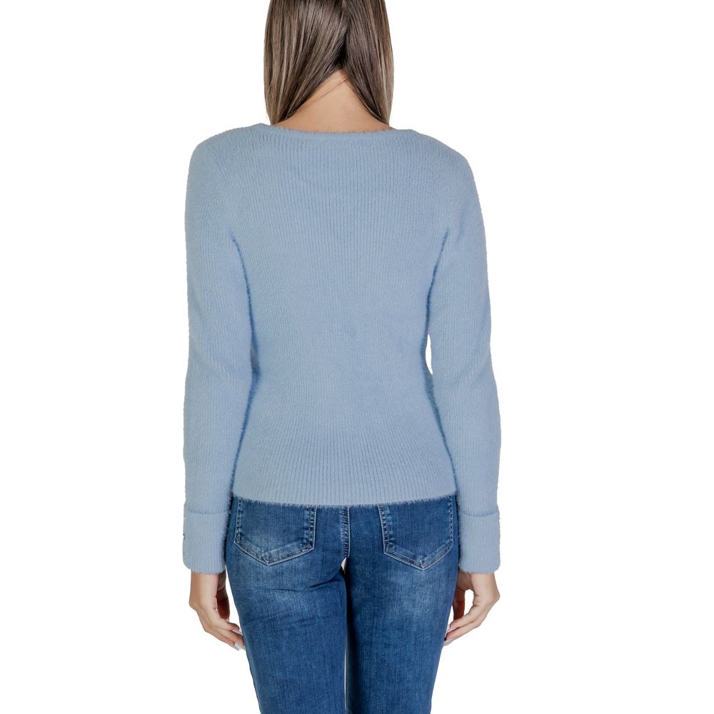 Morgan De Toi Blue Polyamide Sweater