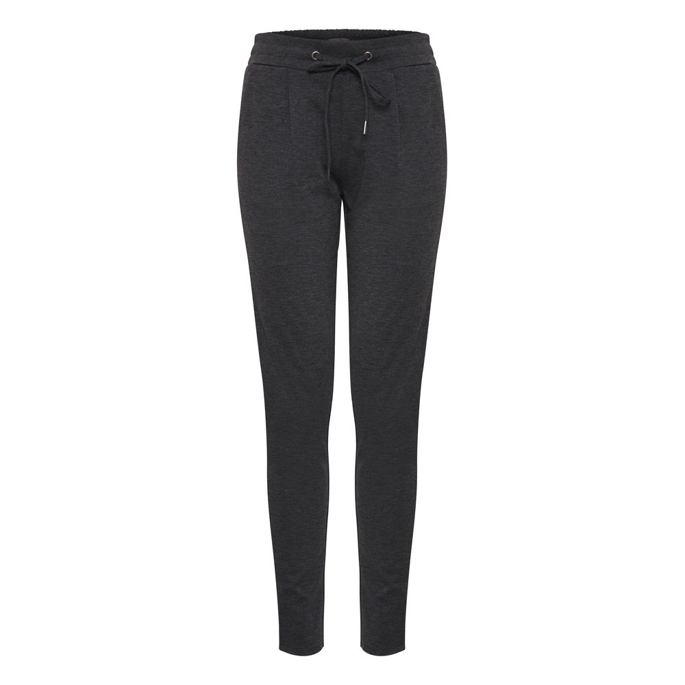 ICHI Gray Polyester Jeans & Pant