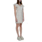 Vero Moda Beige Polyester Dress