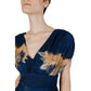 Rinascimento Blue Polyester Dress