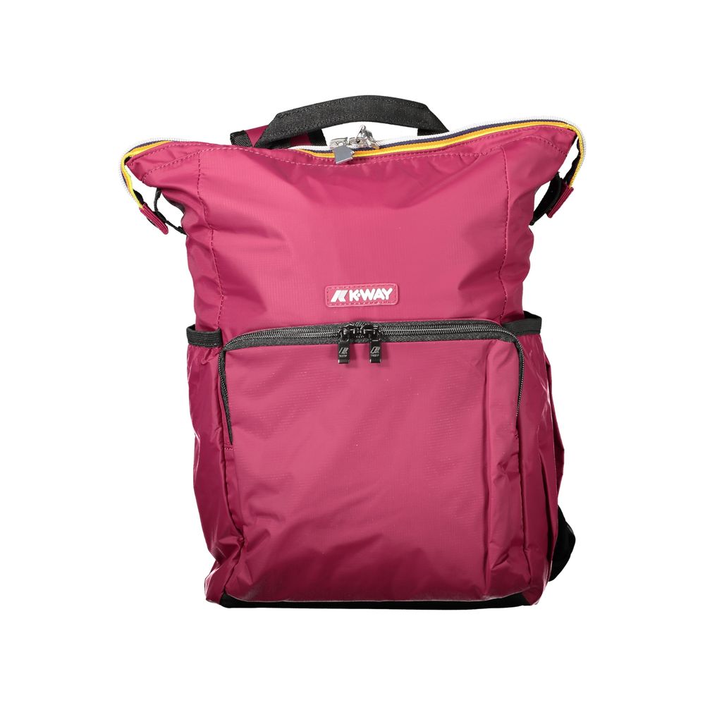 K-WAY Purple Polyamide Backpack