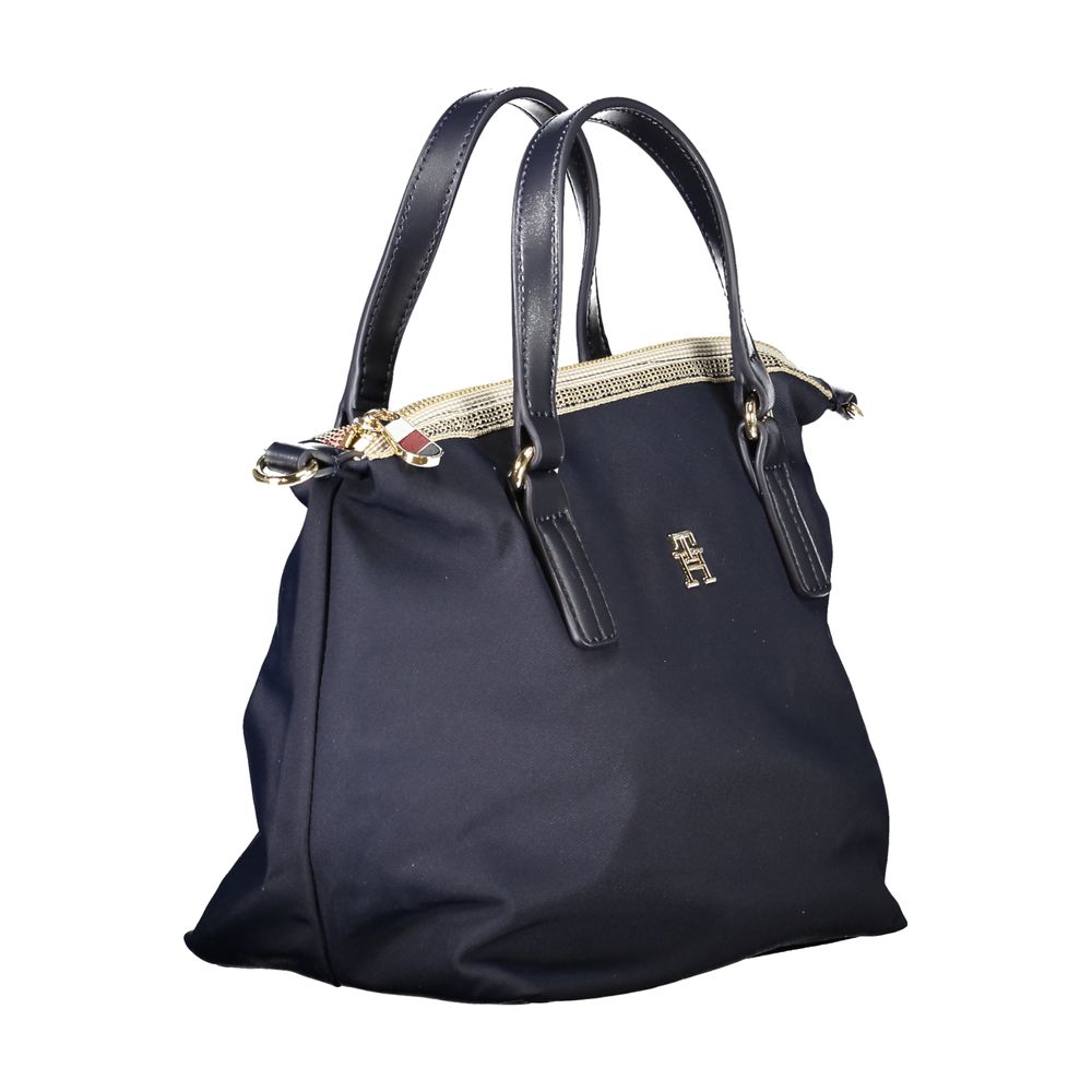 Tommy Hilfiger Blue Polyester Handbag