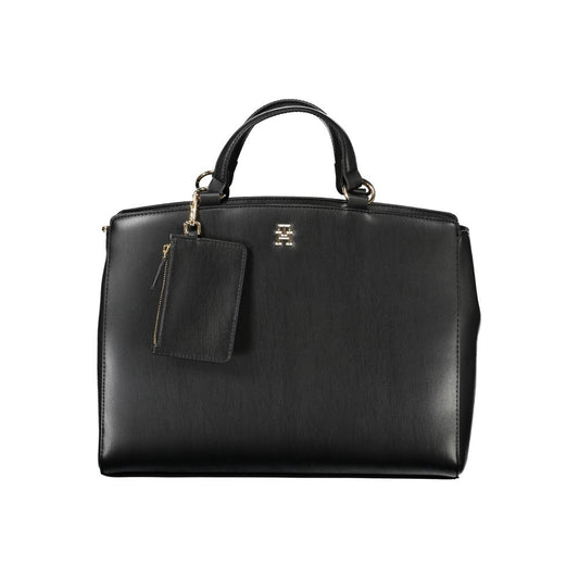 Tommy Hilfiger Black Polyethylene Handbag