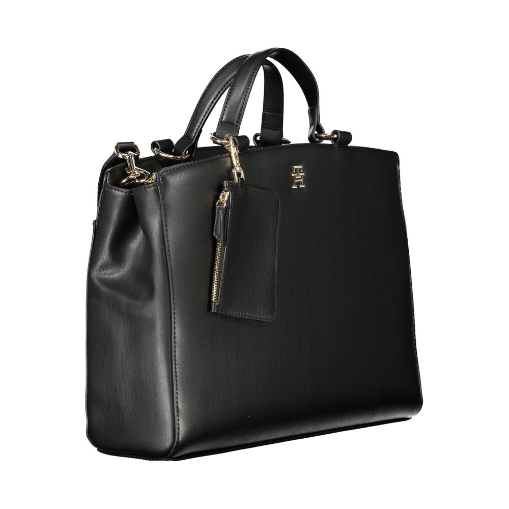 Tommy Hilfiger Black Polyethylene Handbag