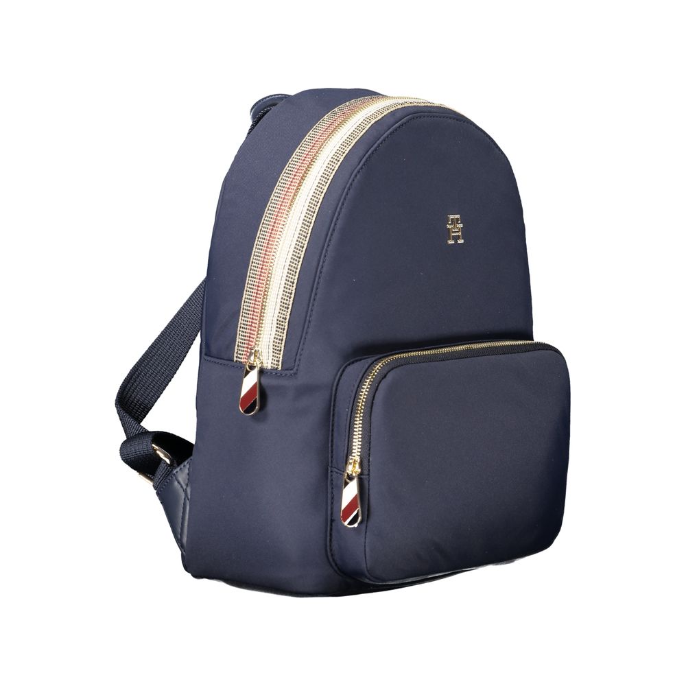 Tommy Hilfiger Blue Polyester Backpack