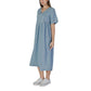 B.Young Light Blue Cotton Dress