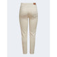 Only Beige Cotton Jeans & Pant