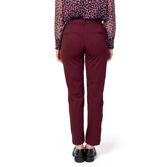 Street One Bordeaux Polyester Jeans & Pant