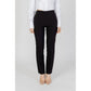 Sandro Ferrone Black Polyester Jeans & Pant