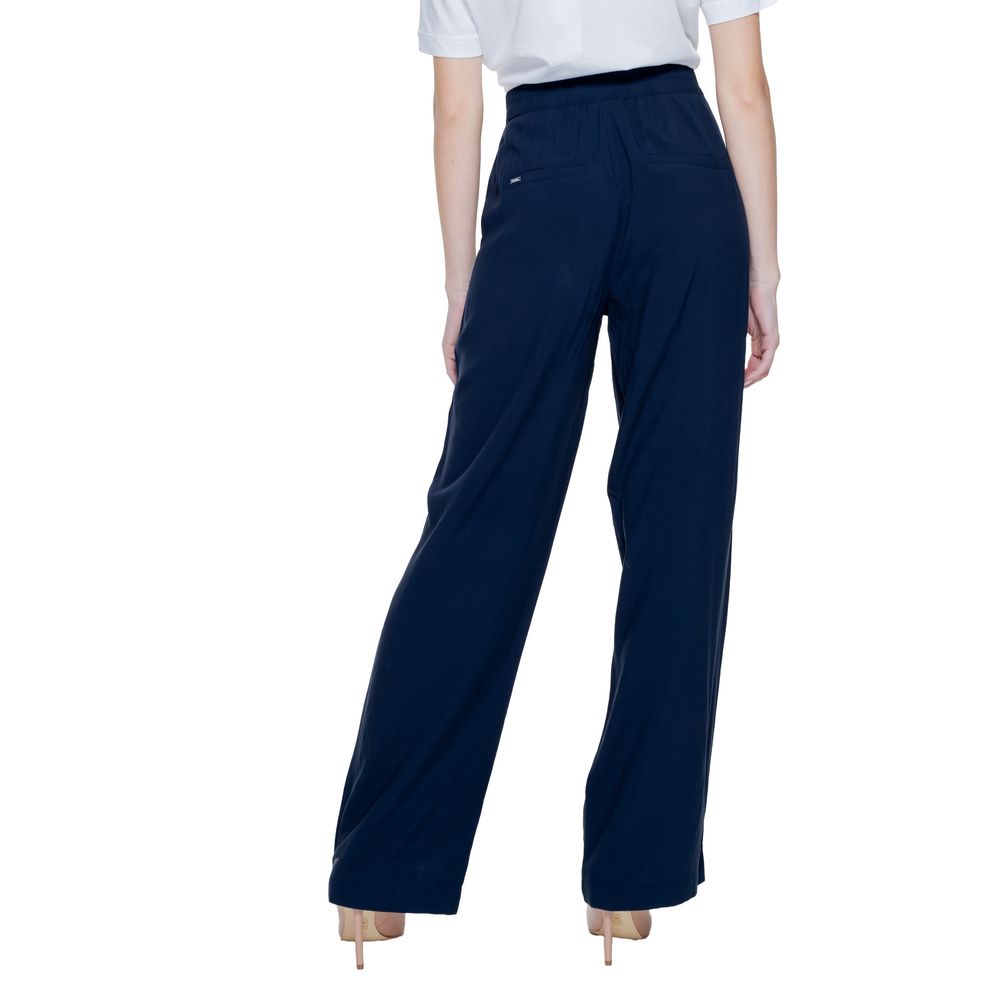 Street One Blue Viscose Jeans & Pant