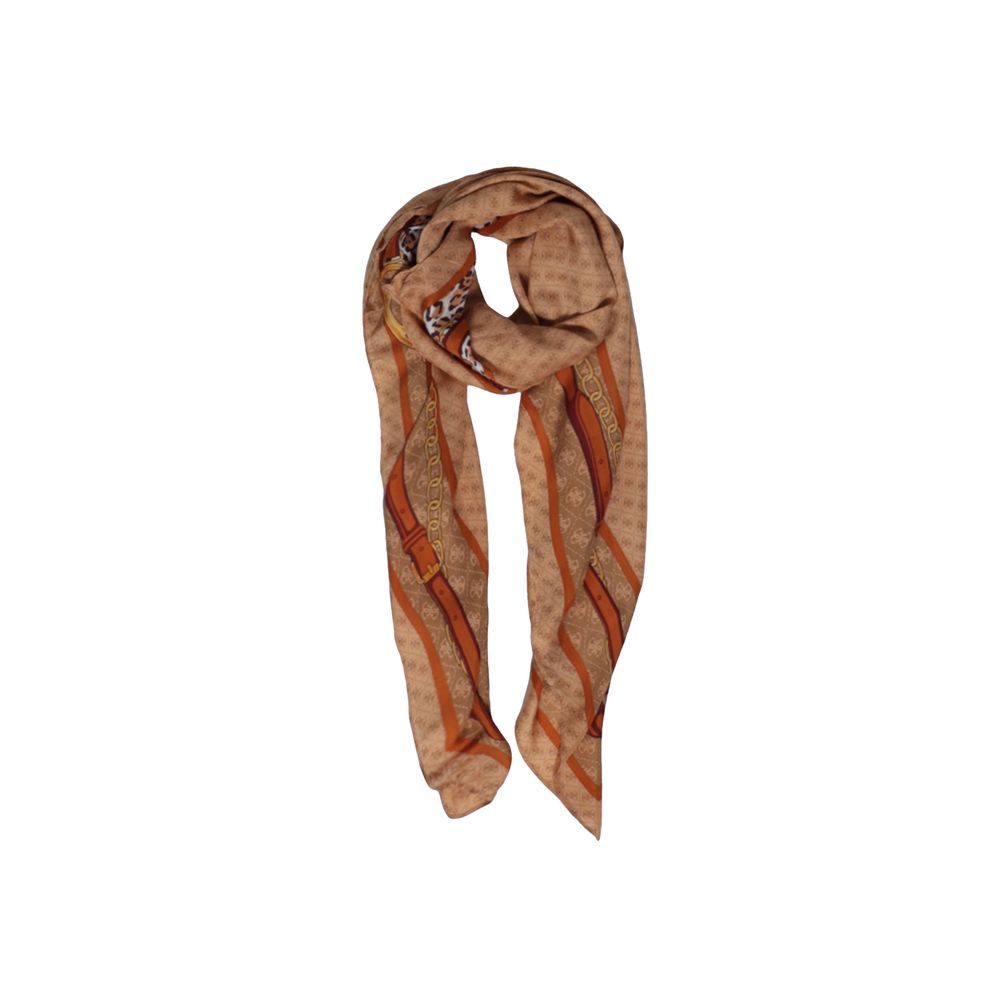 Guess Beige Viscose Scarf